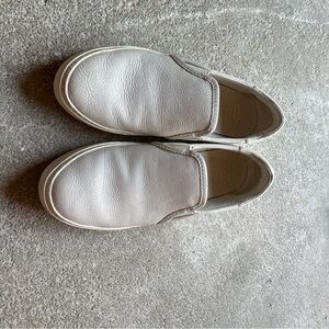 UGG Women's Cream Slip-On Loafers